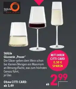 Citti Stölzle glasserie power tilbud