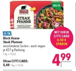 Citti Block house steak pfannen tilbud