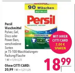 Citti Persil waschmittel tilbud