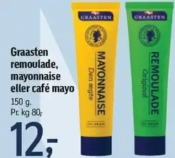 Føtex Graasten remoulade, mayonnaise eller café mayo tilbud