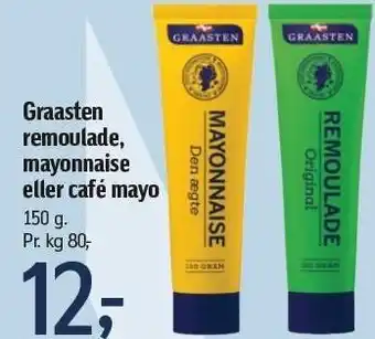 Føtex Graasten remoulade, mayonnaise eller café mayo tilbud