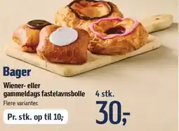 Føtex Bager Wiener- eller gammeldags fastelavnsboller - 4 stk tilbud