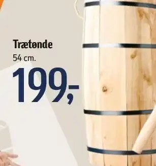 Føtex Trætønde 54 cm tilbud