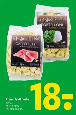 Coop 365 Brema fyldt pasta tilbud