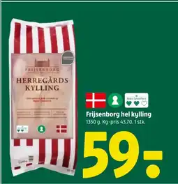 Coop 365 Frijsenborg hel kylling tilbud