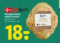 Coop 365 Økologisk dansk selleri fra Søris tilbud