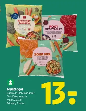 Coop 365 Grøntsager tilbud