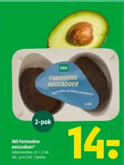 Coop 365 365 formodne avocadoer tilbud