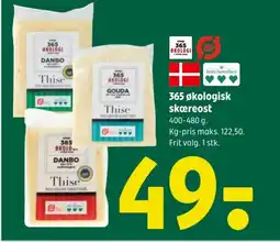 Coop 365 365 økologisk skæreost tilbud