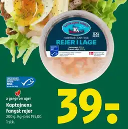 Coop 365 KAPTAJNES fangst rejer tilbud