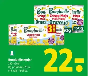 Coop 365 BONDUELLE majs tilbud