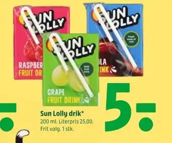 Coop 365 Sun Lolly drik tilbud