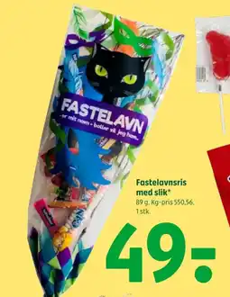 Coop 365 Fastelavnsris med slik tilbud