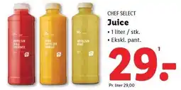 Lidl CHEF SELECT Juice 1 liter tilbud