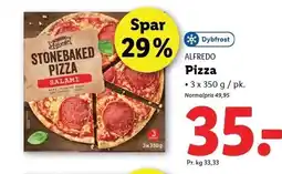 Lidl ALFREDO Pizza 3 x 350 g tilbud