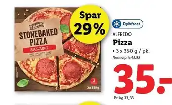 Lidl ALFREDO Pizza 3 x 350 g tilbud