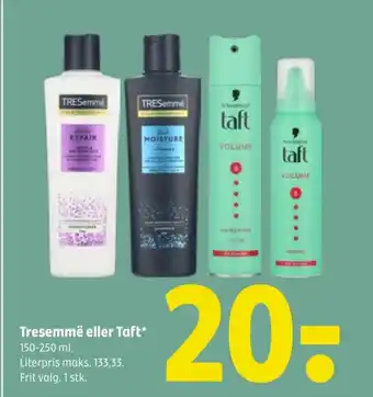 Coop 365 Tresemme eller Taft tilbud