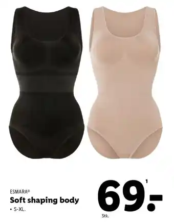 Lidl ESMARA® Soft shaping body tilbud