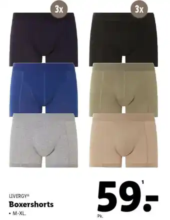 Lidl LIVERGYⓇ Boxershorts tilbud