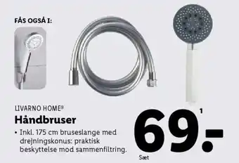 Lidl LIVARNO HOME® Håndbruser tilbud