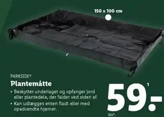 Lidl PARKSIDE® Plantemåtte tilbud