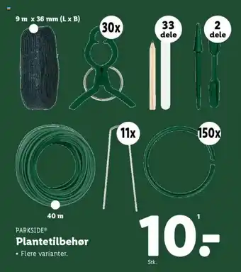 Lidl PARKSIDE® Plantetilbehør tilbud