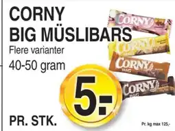 ABC Lavpris CORNY Big müslibars tilbud