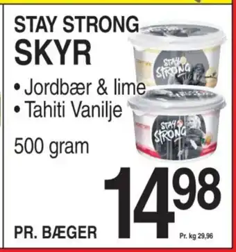 ABC Lavpris Stay Strong Skyr tilbud