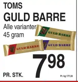 ABC Lavpris TOMS Guld barre tilbud