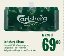 Min Købmand Carlsberg Pilsner tilbud