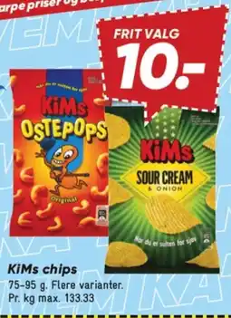 Bilka KIMS chips tilbud