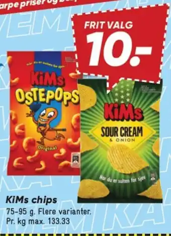 Bilka KIMS chips tilbud