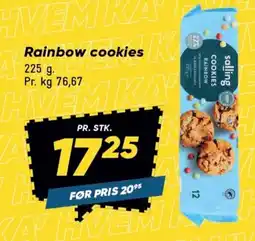 Bilka Rainbow cookies tilbud