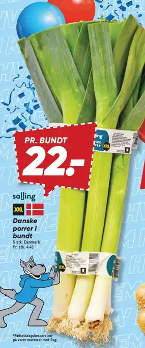 Bilka Danske porrer i bundt tilbud