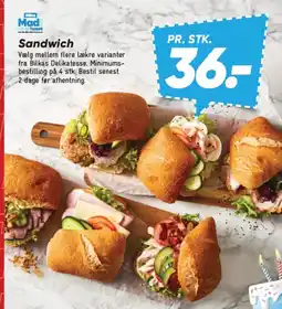 Bilka Sandwich tilbud