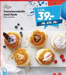 Bilka Fastelavnsbolle med fløde tilbud