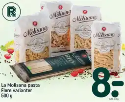 REMA 1000 La Molisana pasta Flere varianter 500 g tilbud