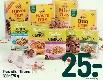 REMA 1000 Fras eller Granola tilbud