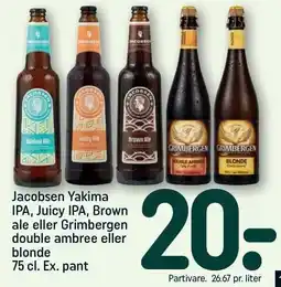 REMA 1000 Jacobsen Yakima IPA, Juicy IPA tilbud