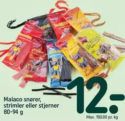 REMA 1000 Malaco snører, strimler eller stjerner tilbud