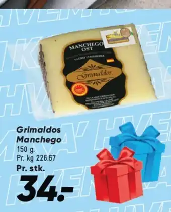 Bilka Grimaldos Manchego tilbud