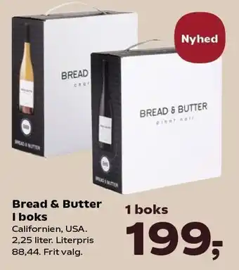 Kvickly Bread & Butter i boks tilbud