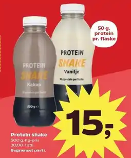 Kvickly Protein shakes tilbud