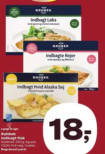 Kvickly Rahbek indbagt fisk tilbud