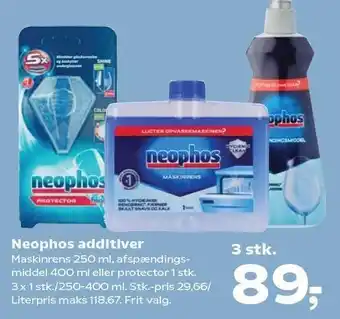 Kvickly Neophos additiver - 3 stk tilbud