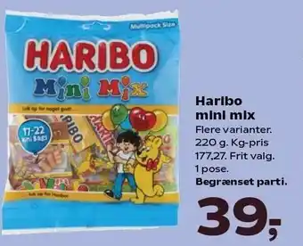 Kvickly Haribo mini mix tilbud