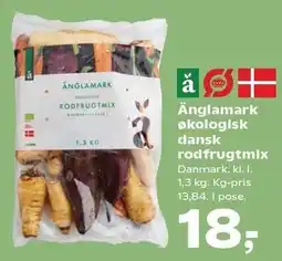 Kvickly Änglamark økologisk dansk rodfrugtmix tilbud