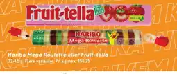 Bilka HARIBO Mega Roulette eller Fruit-tella tilbud