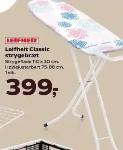 Kvickly Leifheit Classic strygebræt tilbud