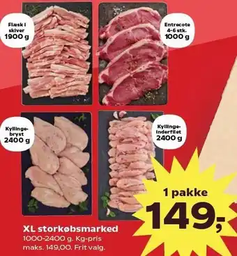 Kvickly XL storkøbsmarked tilbud